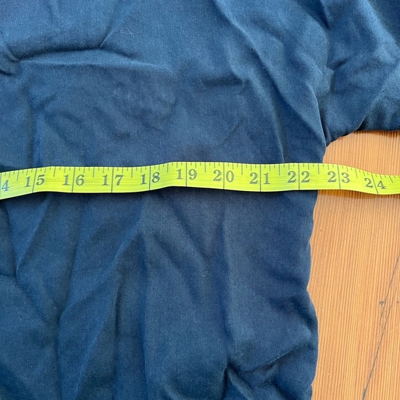 Vetta Navy Tencel Reversible Tee Size M​ - Picture 3 of 8